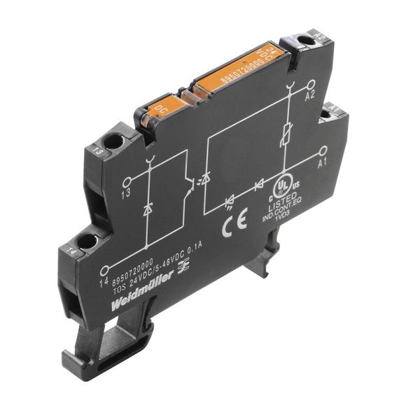 Solid-State-Relais TOS 24VDC/48VDC 0,5A Solid-State-Relais TOS 24VDC/48VDC 0,5A