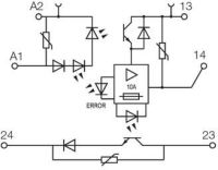 Solid-State-Relais MOS24VDC/533VDC10A