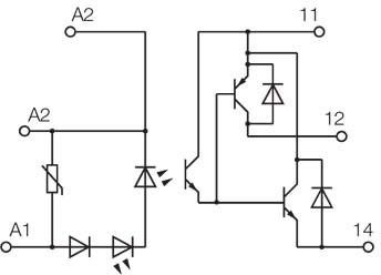 Optokoppler MOS24VDC/548VDC0,5A