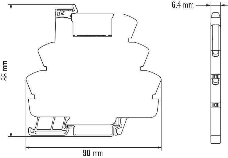 Optokoppler TOZ 230VUC 230VAC1A