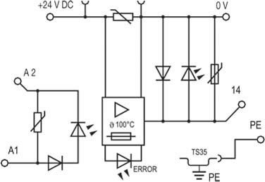 Solid-State-Relais MOS 24VDC/8-30VDC 2A