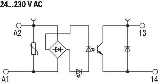 Solid-State-Relais TOP 24VAC/48VDC 0,1A