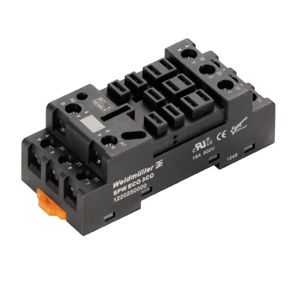 Relaissockel 3 Wechsler SPW ECO 3CO