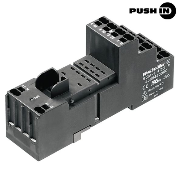 Relaissockel SCM-I 4CO P