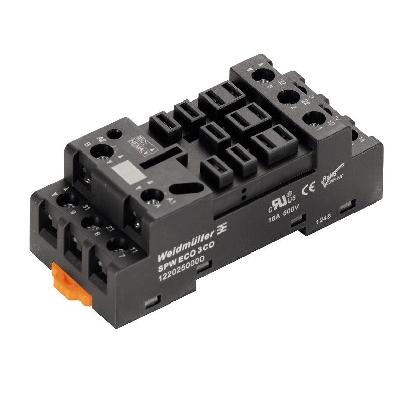 Relaissockel 3 Wechsler SPW ECO 3CO