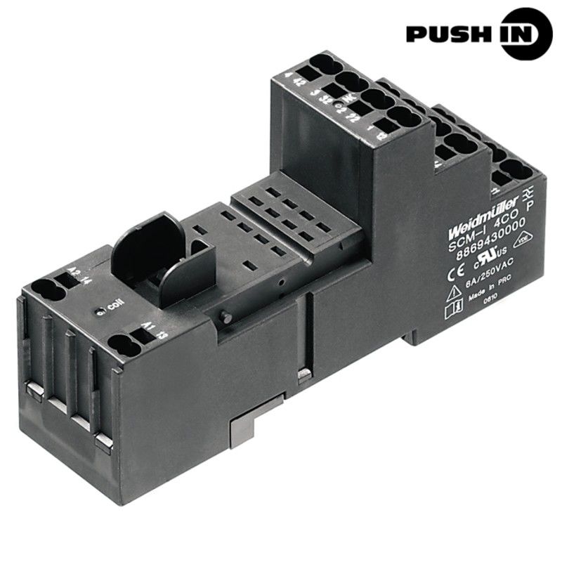 Relaissockel SCM-I 4CO P