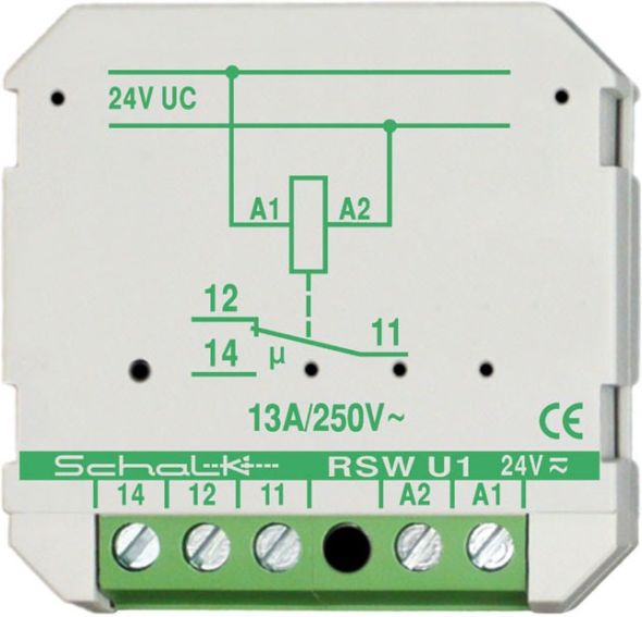 Impulsschalter RSW U1 (24V UC) Impulsschalter RSW U1 (24V UC)