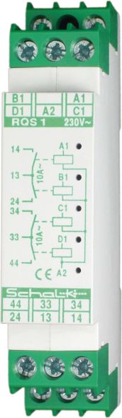 Vierfachrelais RQS 1 (230V AC) Vierfachrelais RQS 1 (230V AC)