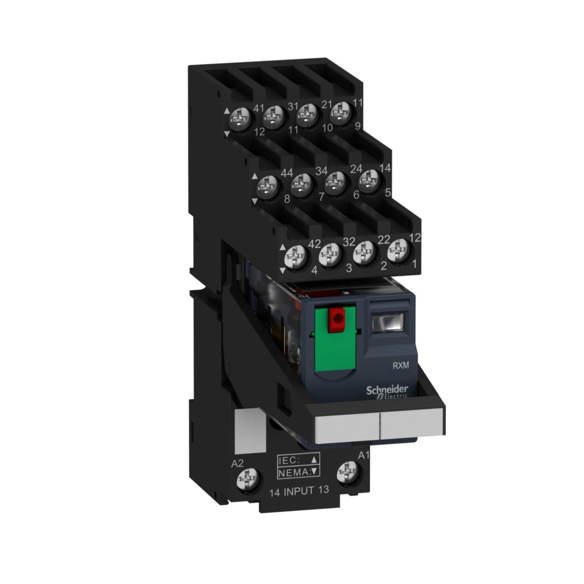 Miniaturrelais RXM4AB1B7PVS Miniaturrelais RXM4AB1B7PVS