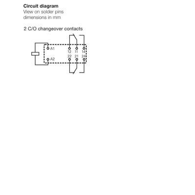 Ersatzrelais m.Prüftaste RCI484AC4