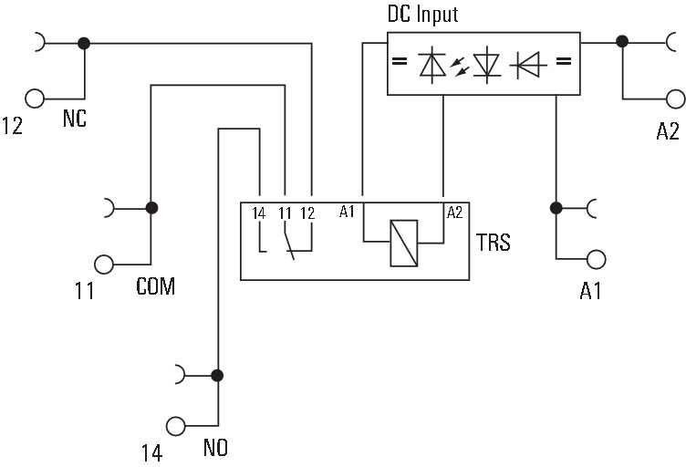 Schaltrelais TRZ 24VDC 1CO