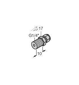 Klemmringverschraubung CF-P-6-G1/4-A4 Klemmringverschraubung CF-P-6-G1/4-A4