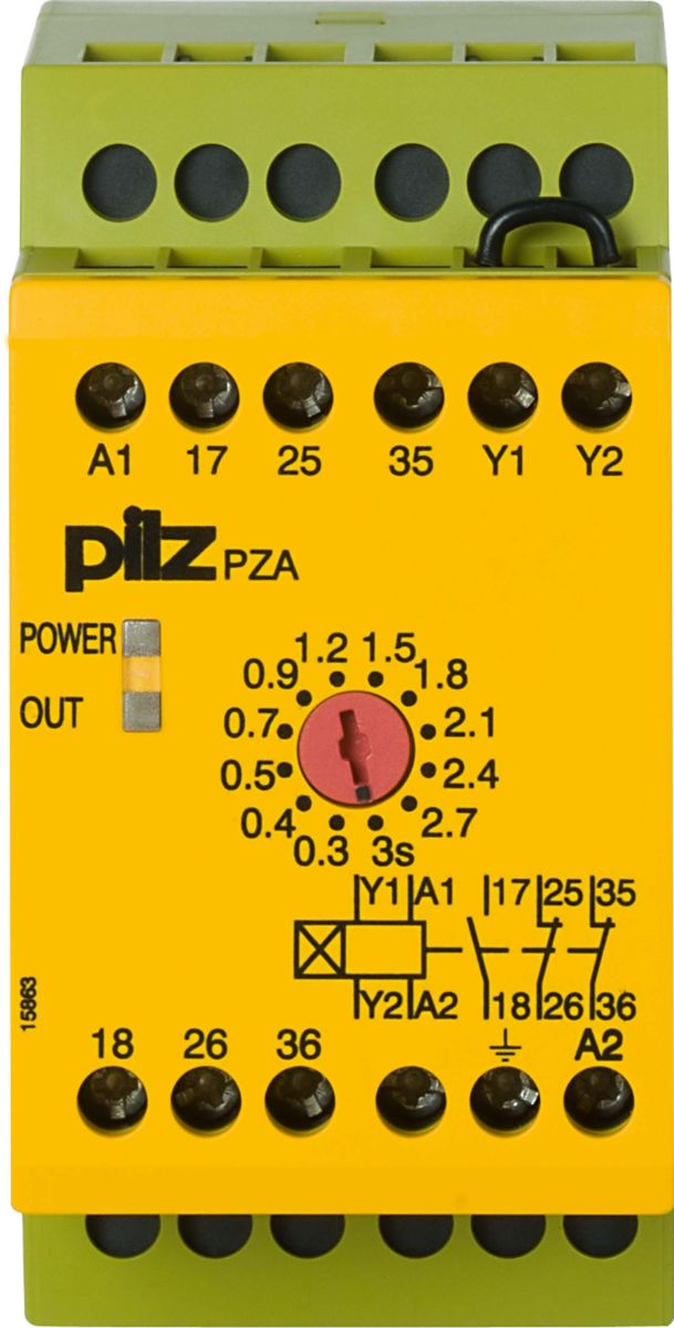 Zeitrelais anprechverz. PZA 3 #774038