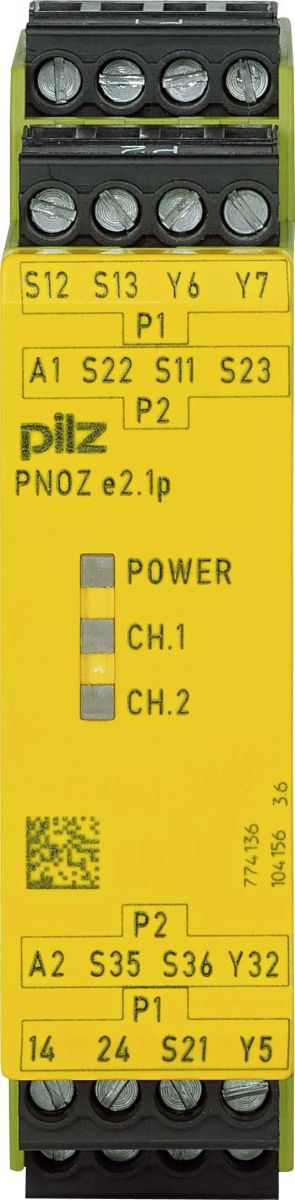 Zweihandsicherheitsrelais PNOZ e2.1p #774136 Zweihandsicherheitsrelais PNOZ e2.1p #774136