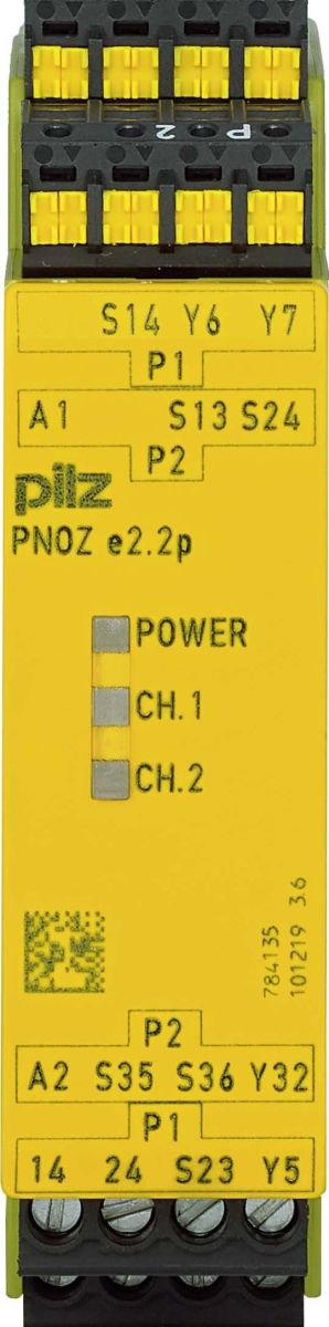 Zweihandsicherheitsrelais PNOZ e2.2p C #784135 Zweihandsicherheitsrelais PNOZ e2.2p C #784135