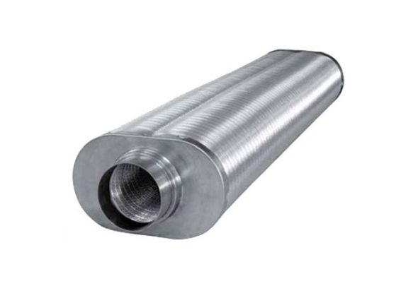 Flacher Ovalschalldämpfer RSOF 10/50