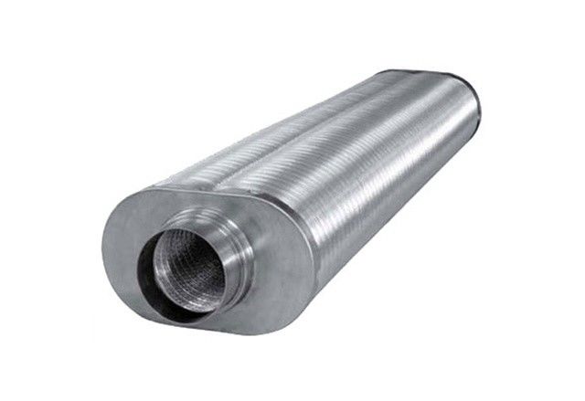 Flacher Ovalschalldämpfer RSOF 12/100