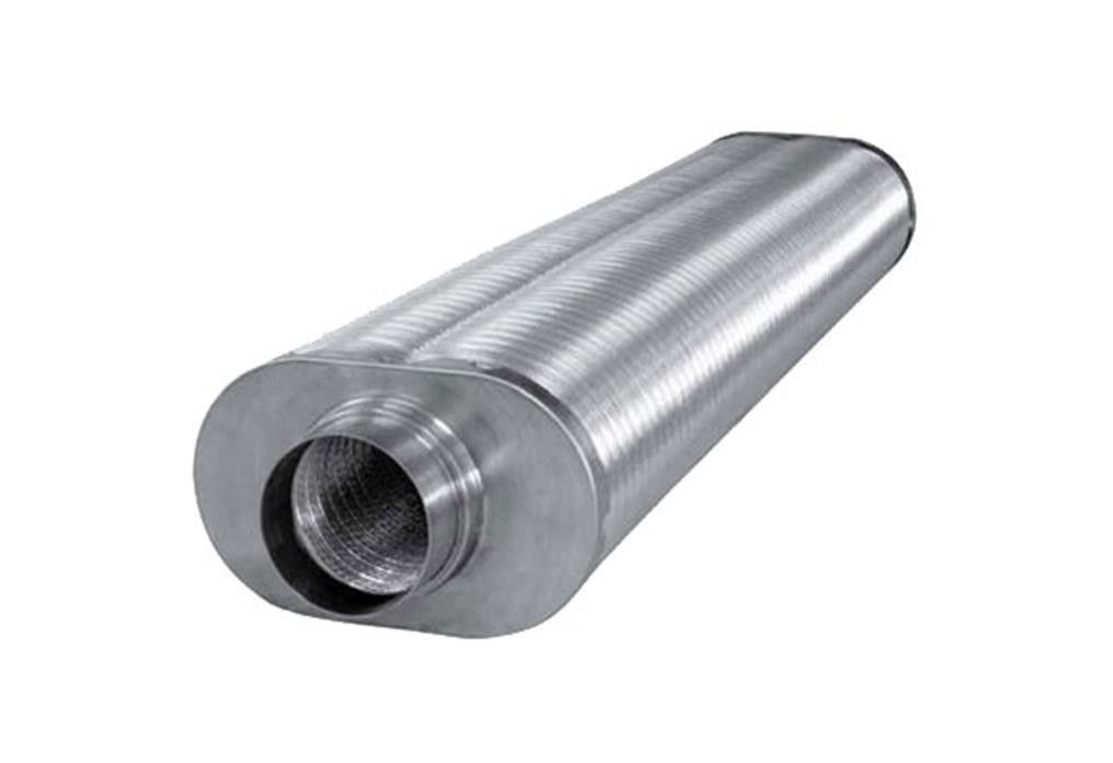 Flacher Ovalschalldämpfer RSOF 16/100