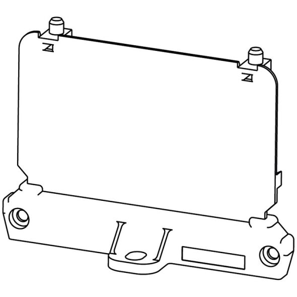 Abschlussplatte IP20 PA66 AP 86 D OR Abschlussplatte IP20 PA66 AP 86 D OR