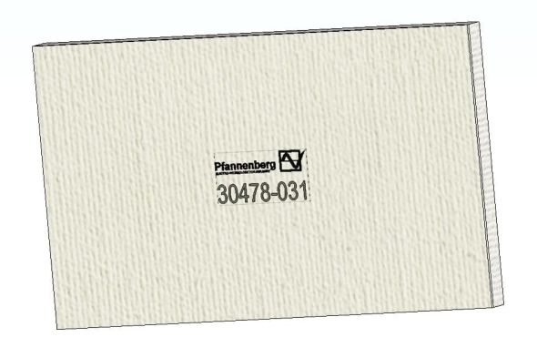 Ersatz-Filtermatte FM PTF 1200 246x146 Ersatz-Filtermatte FM PTF 1200 246x146