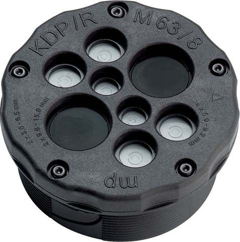 Kabeldurchführungsplatte KDP/R M63/08