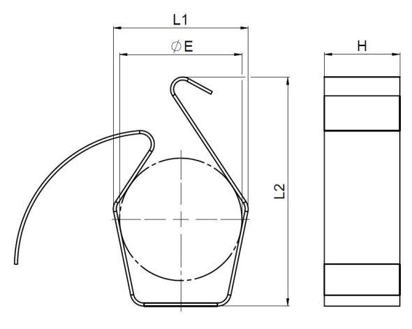 Kontaktfeder M40 B201-1040-01 Kontaktfeder M40 B201-1040-01