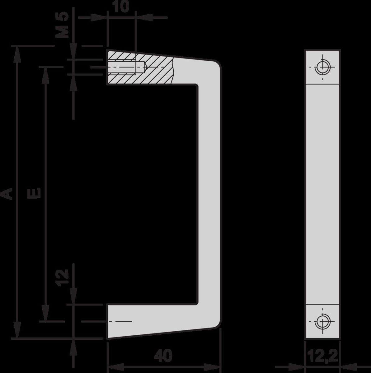 Frontgriff 6/9HE 10501008 Frontgriff 6/9HE 10501008