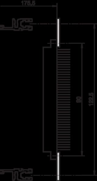 Lochschiene 20822048 (VE4)