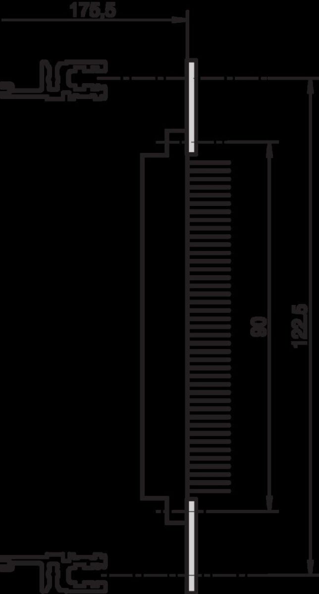 Lochschiene 20822048 (VE4)