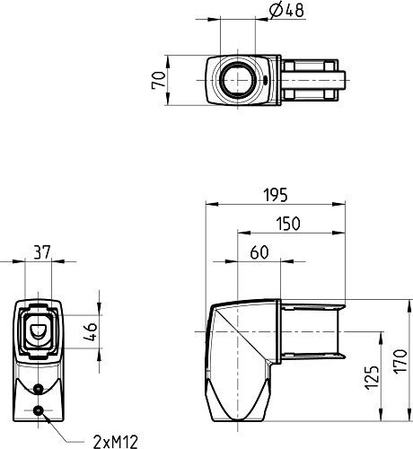 Reduzierwinkel WINKEL RED. RD48 Reduzierwinkel WINKEL RED. RD48