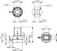 Kupplung KUPPLUNG RAL9006
