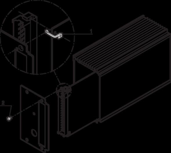 Befestigungswinkel 30809700