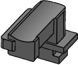 Klettbandhalter rastbar KBH-R 12 R MS Klettbandhalter rastbar KBH-R 12 R MS