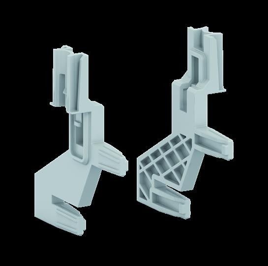 Halter f. Klemmenträger CZ13 (VE2) Halter f. Klemmenträger CZ13 (VE2)