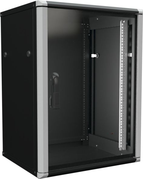 Wandschrank 15HE 2tlg. sw W2 15-65-S Wandschrank 15HE 2tlg. sw W2 15-65-S