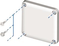 Kunststoffschrauben NSYAEDS40TB (VE4)