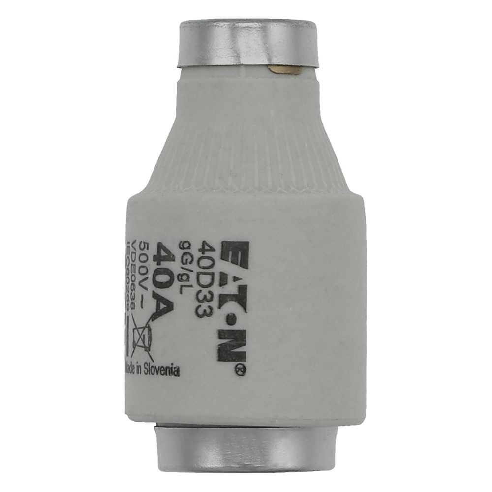 Sicherungseinsatz Nieders. FUSE 40A D#40D33