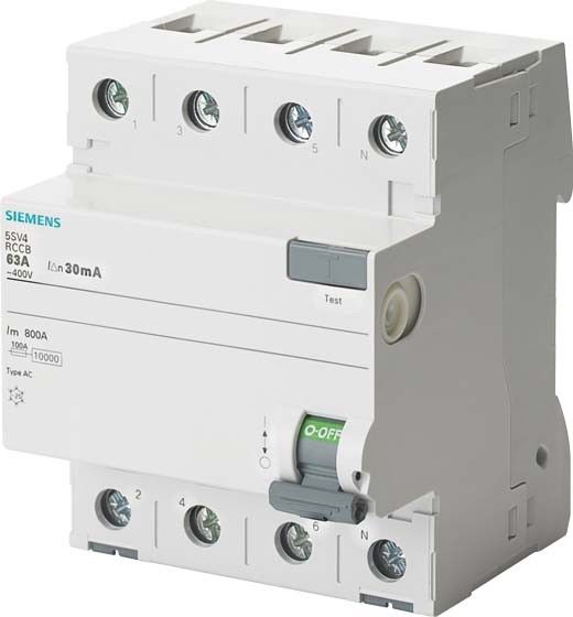 FI-Schutzschalter 5SV4644-0 FI-Schutzschalter 5SV4644-0