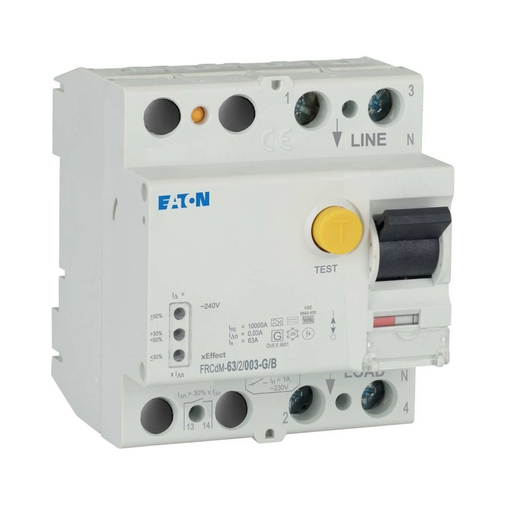 Digitaler FI-Schalter FRCdM-63/2/003-G/B