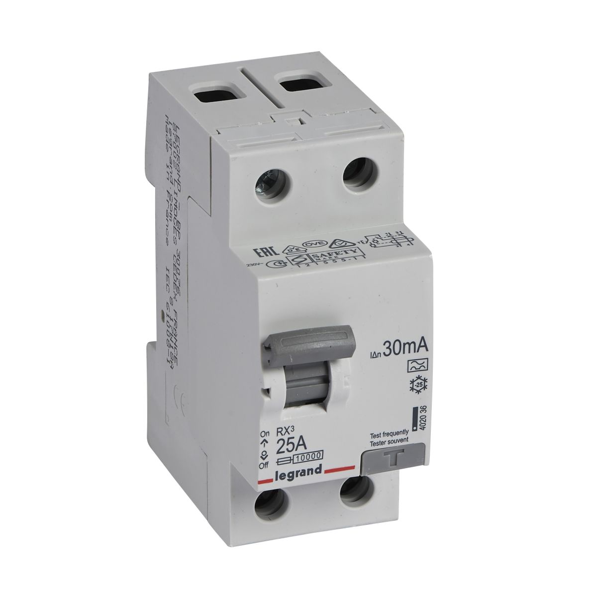 Fehlerstromschutzschalter 402036 Fehlerstromschutzschalter 402036