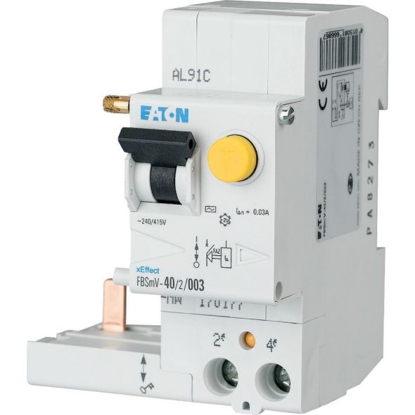 FI-Auslöseblock für FAZ FBSMV-40/2/1-A FI-Auslöseblock für FAZ FBSMV-40/2/1-A