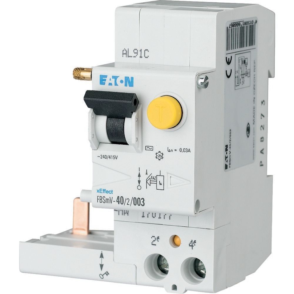 FI-Auslöseblock für FAZ FBSMV-40/2/1-A FI-Auslöseblock für FAZ FBSMV-40/2/1-A