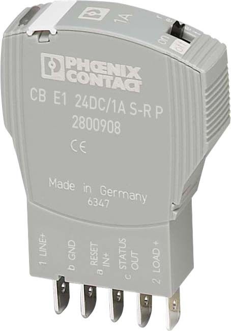 Geräteschutzschalter CB E1 24DC/3A S-R P Geräteschutzschalter CB E1 24DC/3A S-R P