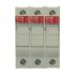 Sicherungshalter Niedersp. 3Pole 30A #CHM3DU