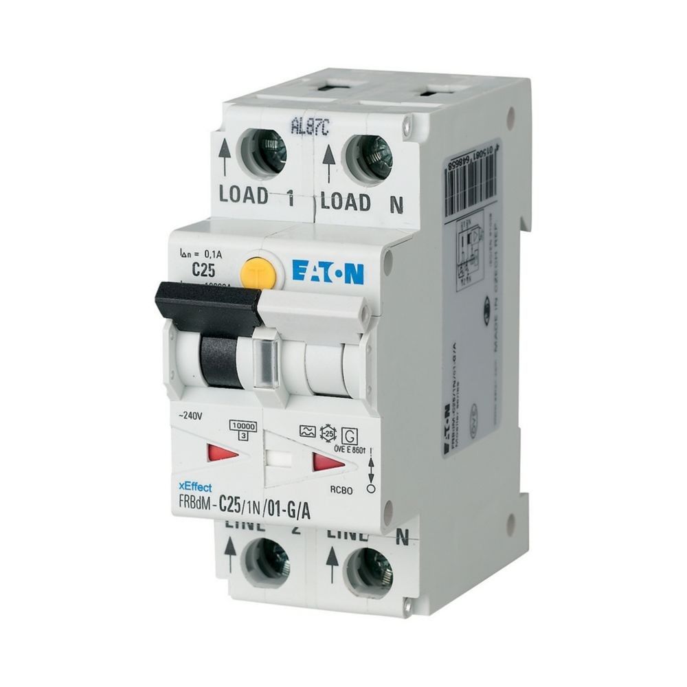 Elektr. FI/LS Kombination FRBDM-B10/1N/01-G/A Elektr. FI/LS Kombination FRBDM-B10/1N/01-G/A