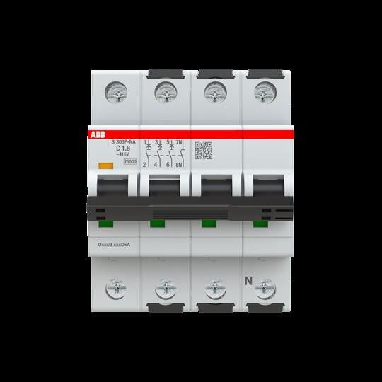 Sicherungsautomat C-Char. S303P-C1.6NA Sicherungsautomat C-Char. S303P-C1.6NA