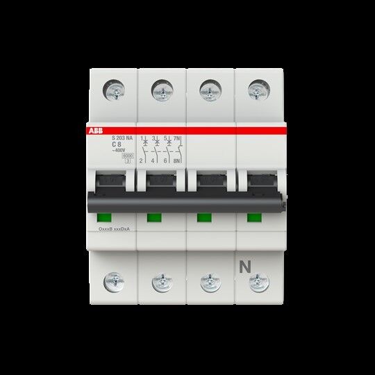 Sicherungsautomat S203-C8NA Sicherungsautomat S203-C8NA