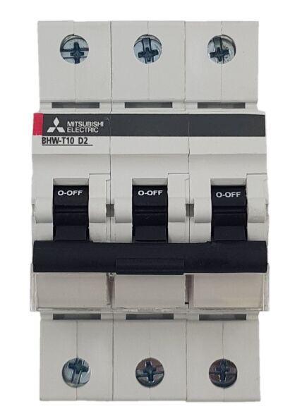 Sicherungsautomat BHW-T10 3P Type D 2A