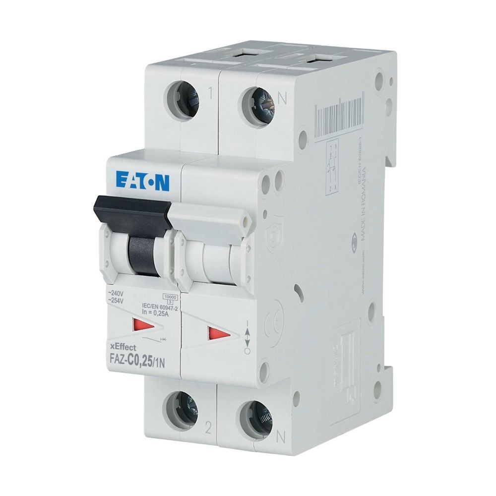 Leitungsschutzschalter 1p. FAZ-C0,25/1N