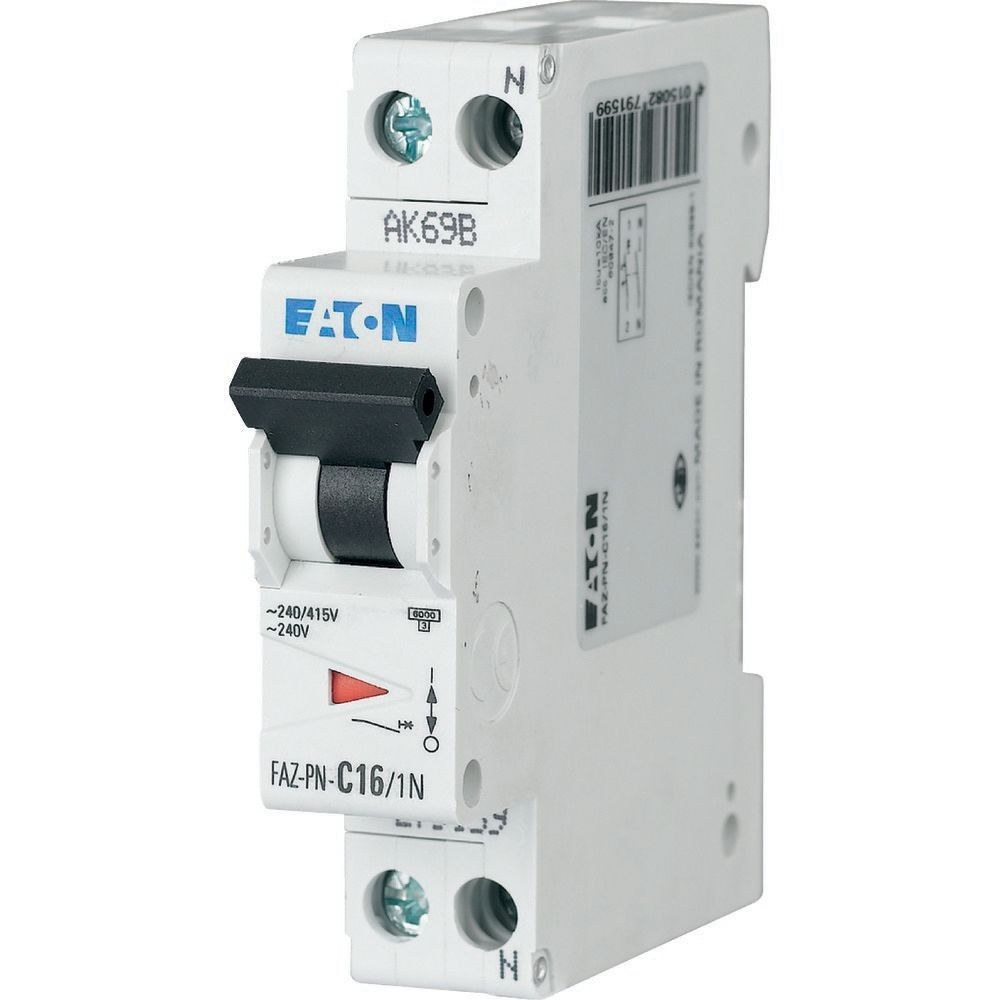 Leitungsschutzschalter 1p. FAZ-PN-C16/1N